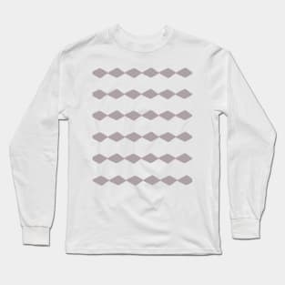 Minimalist  Abstract  Geometric Shapes Boho Pastel  Simple Pattern Long Sleeve T-Shirt